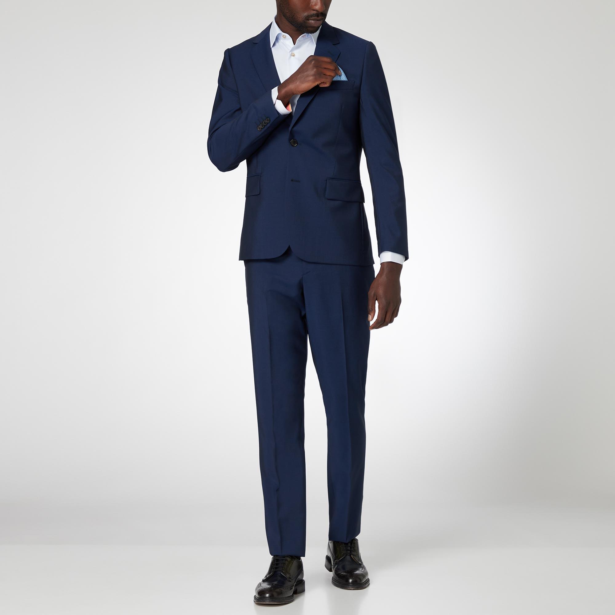 Two-Piece Soho Mohair Wool Suit